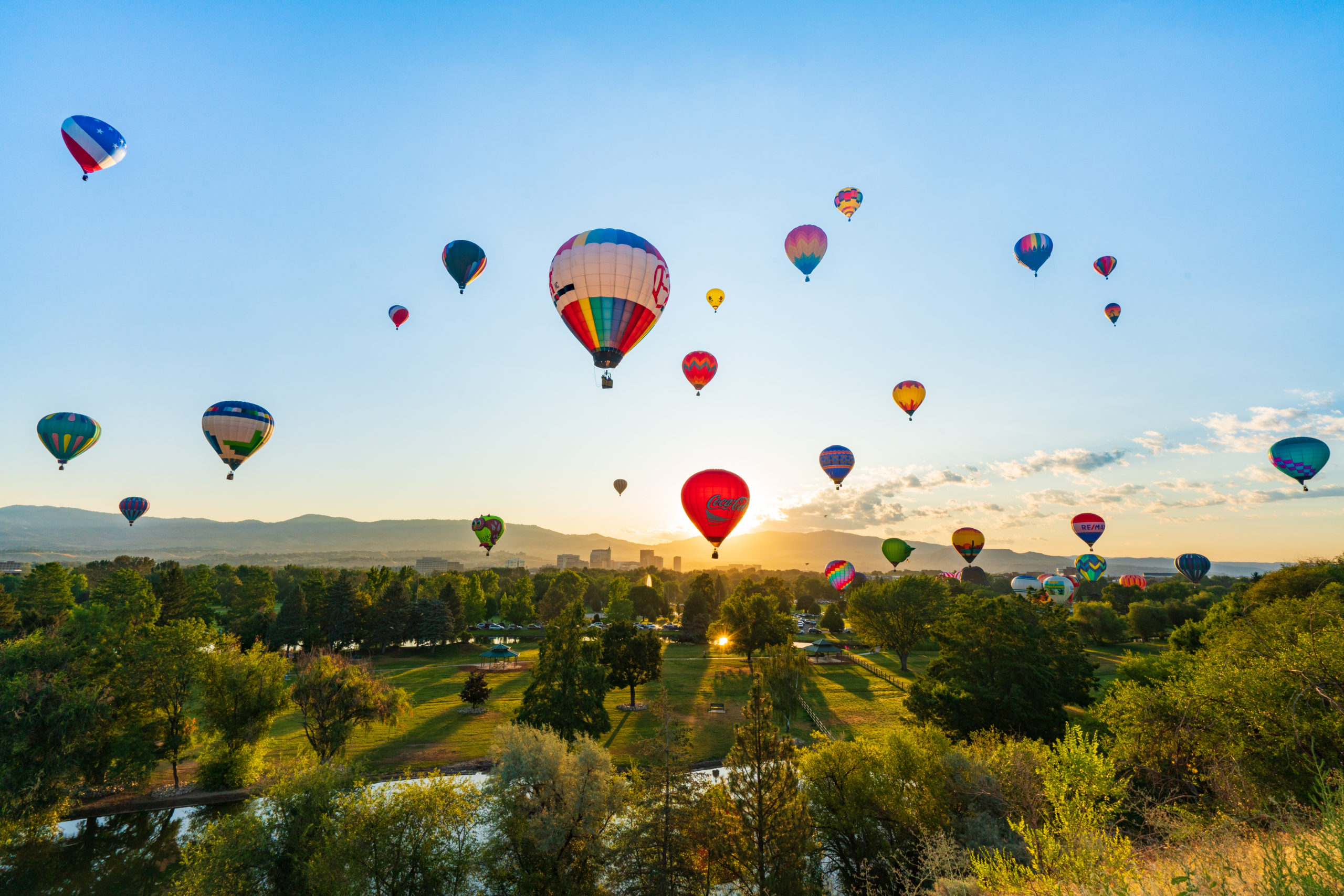 2022 Spirit of Boise Balloon Classics in Boise Idaho by Petrocelli Homes Realty Group